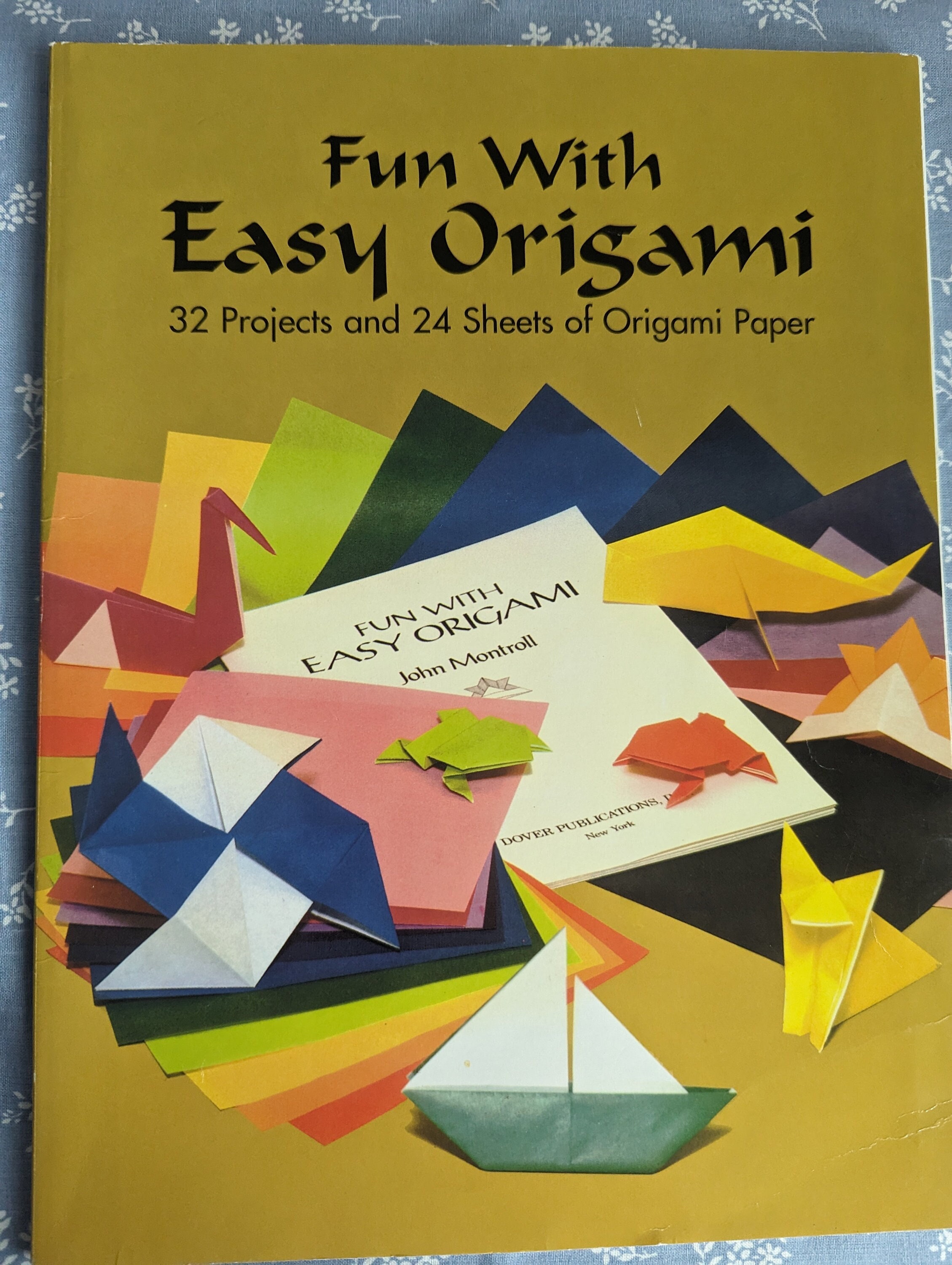 Simple Paper Booklet Fun With Easy Origami/ Origami Craft Book /easy Origami Book by John ...