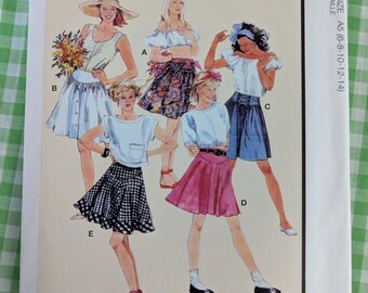McCalls 8319/ jaren 80 heruitgave/ McCalls M8319/ vintage jaren 80/ vintage heruitgave maten 6-14