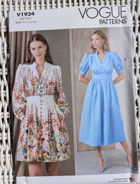 Patron De Couture Vogue - Neuf, Jamais Utilisé - Modèle Variable Selon Stock
