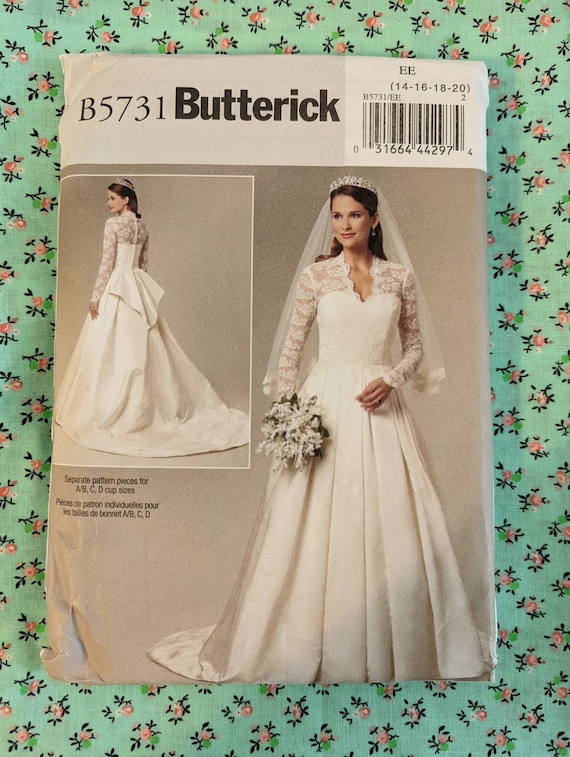 Kate Middleton Wedding Dress Pattern/ Royal Wedding/ William and