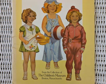 シャーリー・テンプル ペーパードール カラーチルドレンズミュージアム