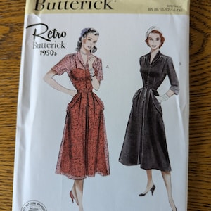 Butterick B956/ Retro Pattern/ Retro Butterick 1950s/Vintage Butterick Reproduction