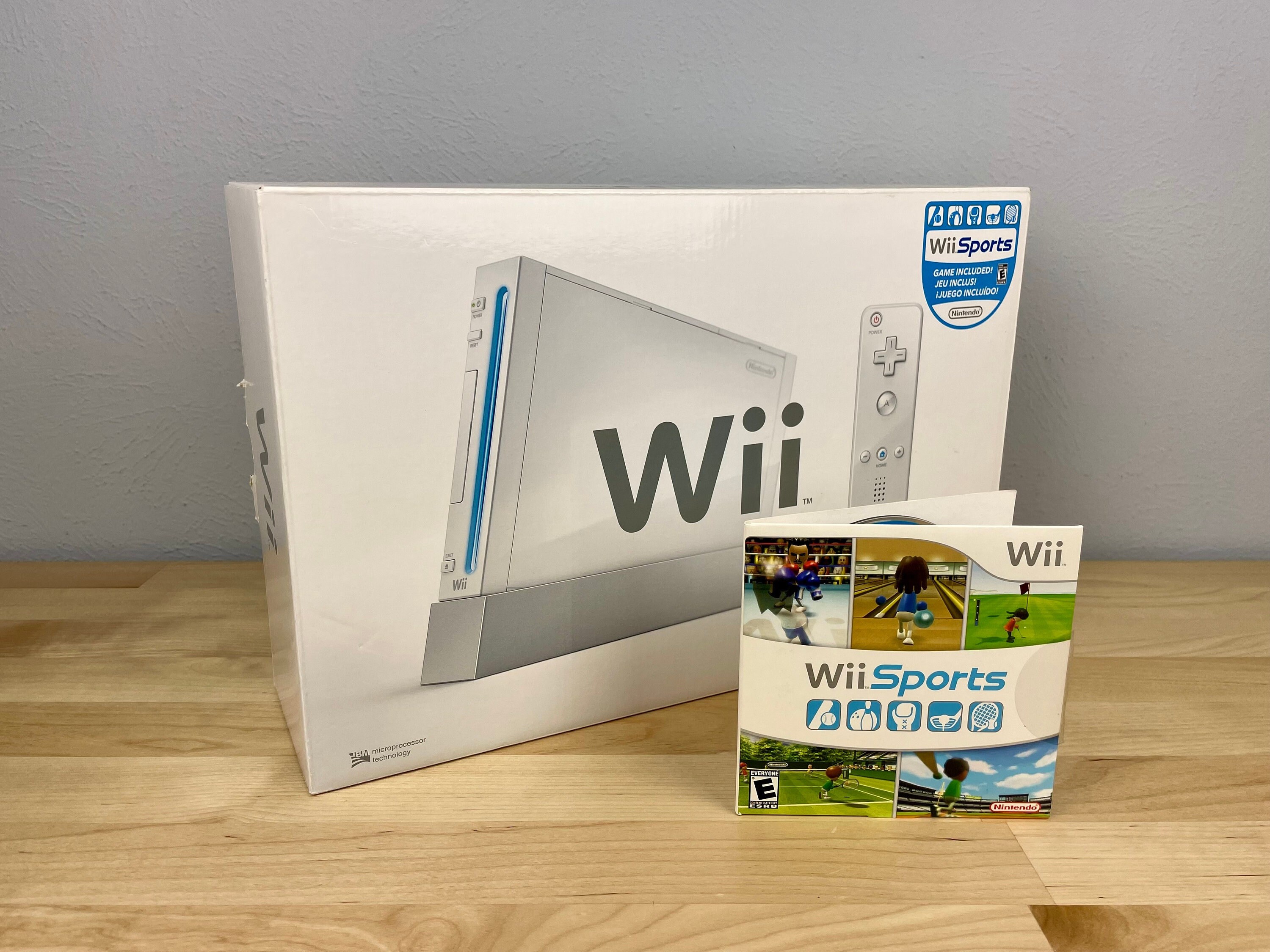 Ensemble Nintendo Wii Sports dans la boîte -  France