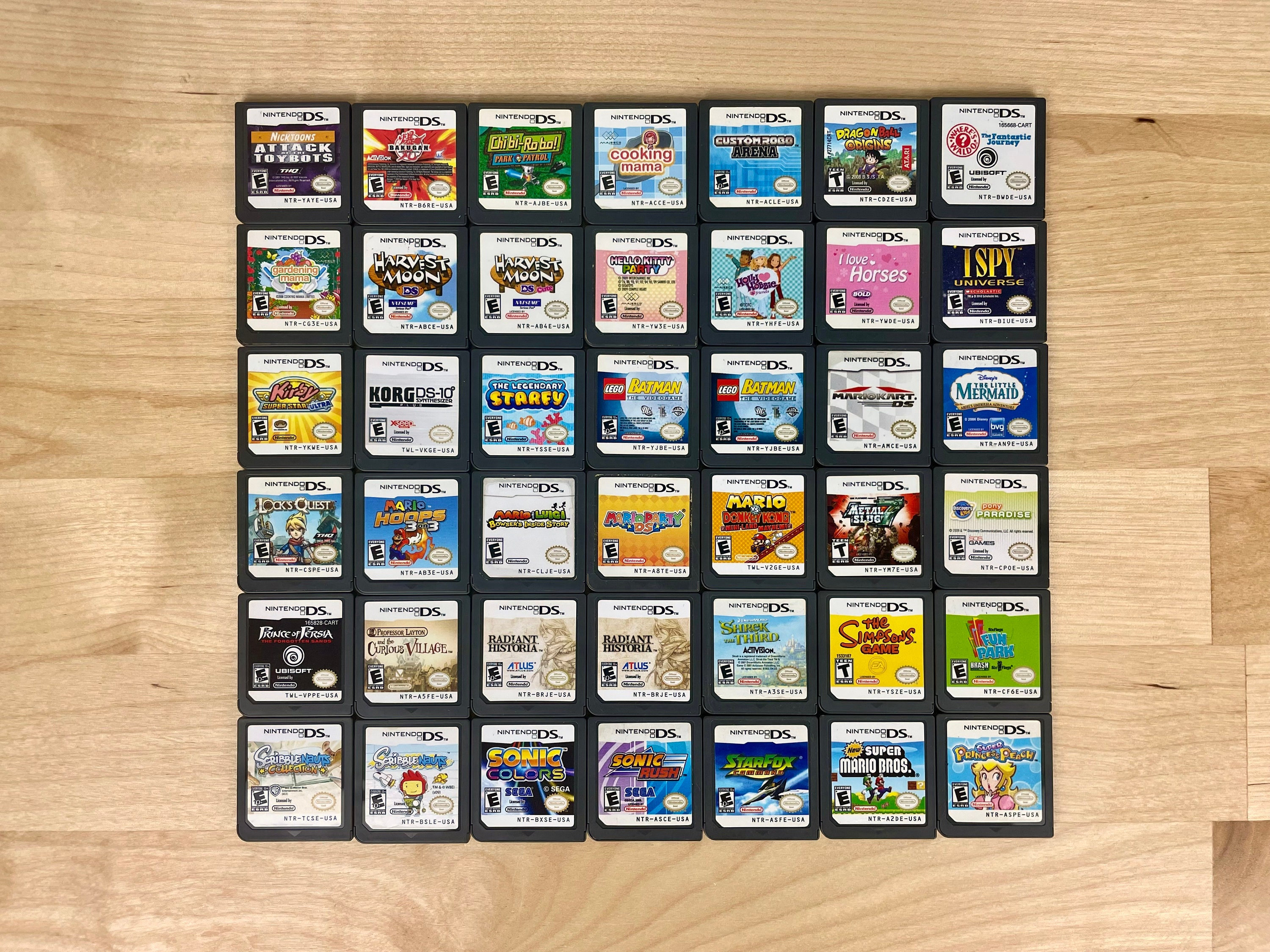 Nintendo DS Games Etsy