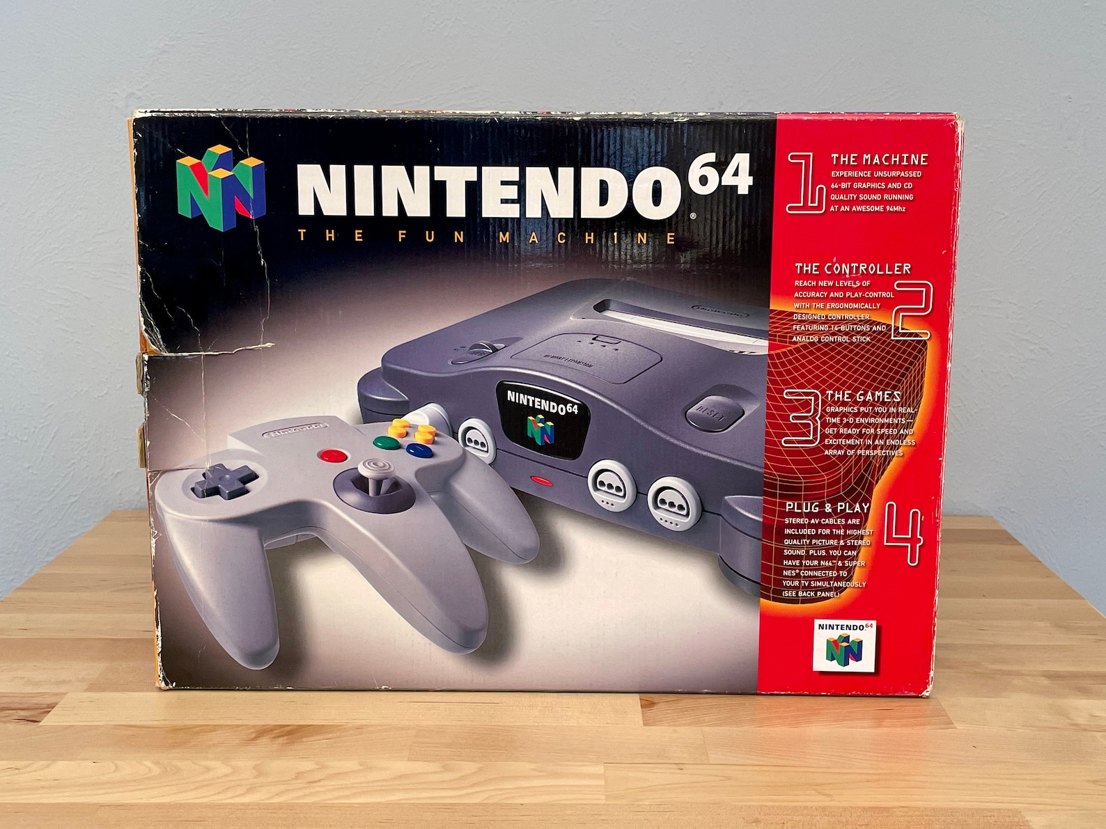 1996 Nintendo 64 N64 In original box Etsy
