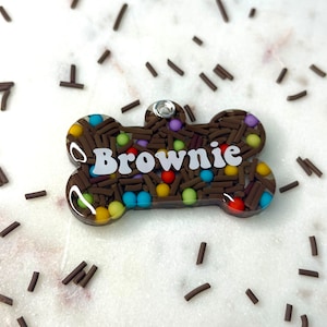 Cosmic Brownie Pet Tag
