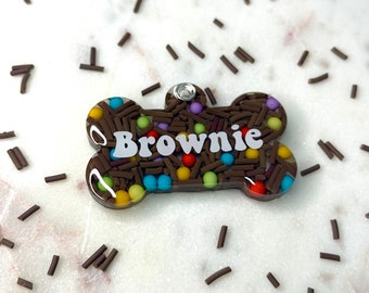 Cosmic Brownie Pet Tag