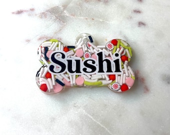 Sushi Pet Tag