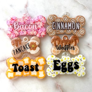 Breakfast Pet Tags