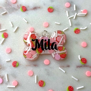 Strawberry Shortcake Pet Tag