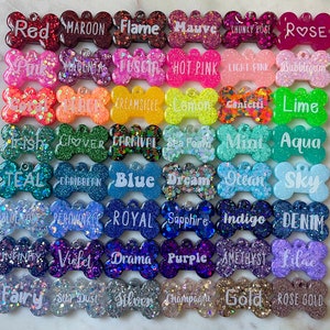 Simply Sparkle Pet Tags (NEW COLORS)