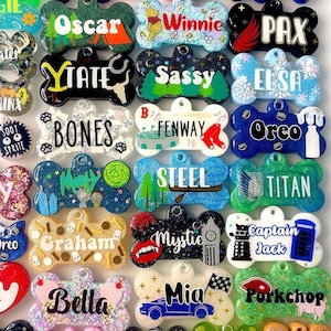 PERSONALISIEREN Sie Ihre eigene Haustiermarke!
