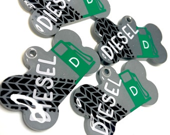 Placa de identificación Diesel