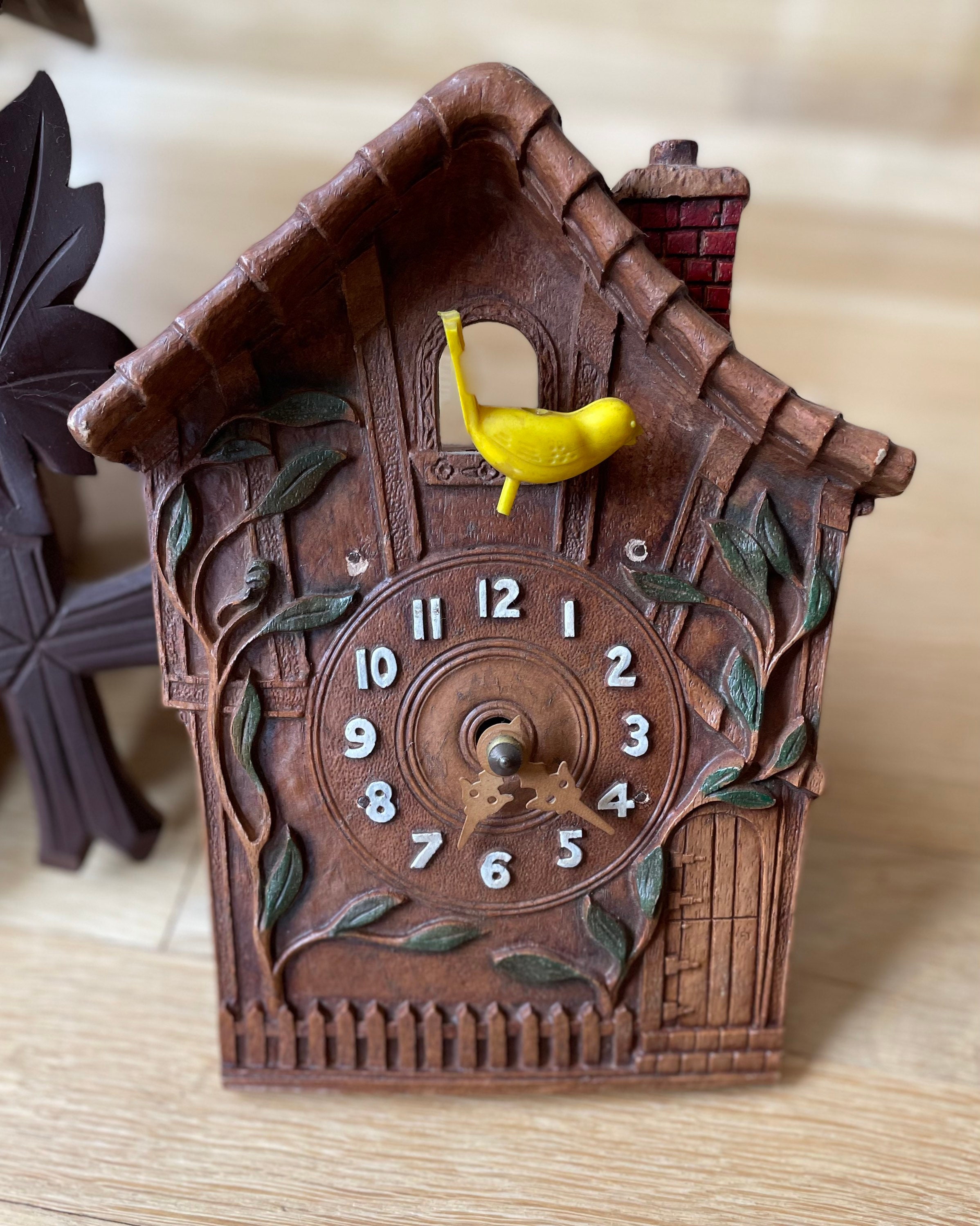 Vintage Cuckoo Clock display Only Etsy
