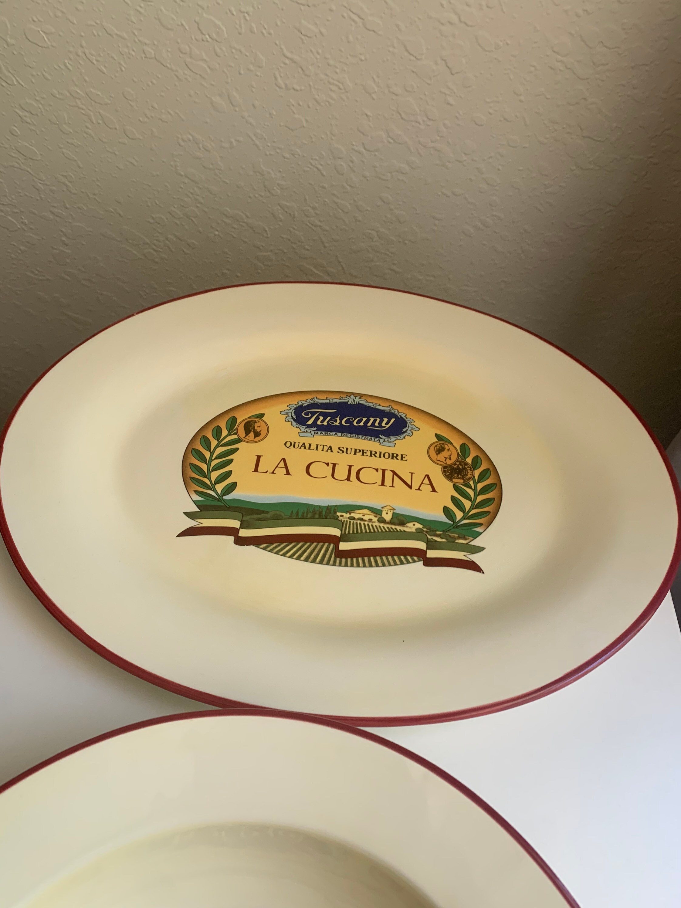 La Cucina Pasta Serving Bowls and Tray Etsy