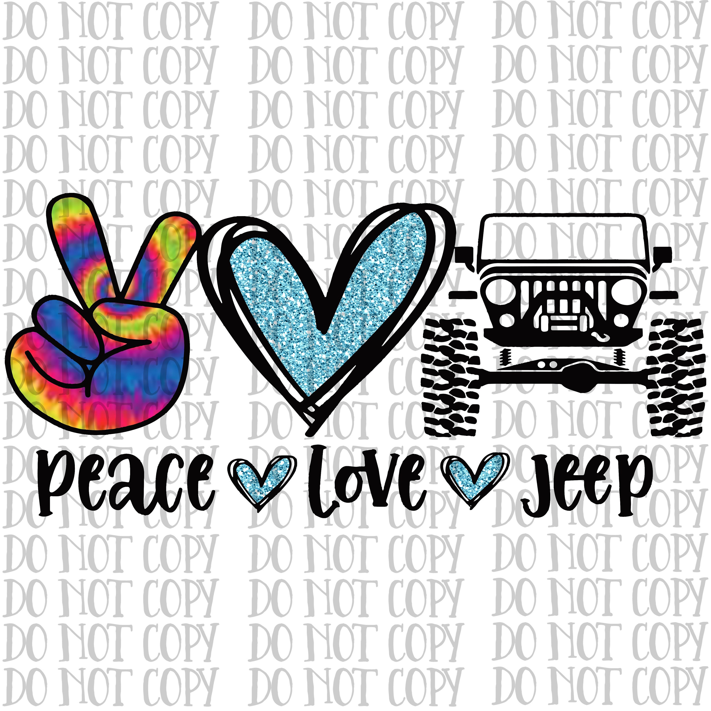 Jeep PNG Peace Digital Sublimation Design PNG - Etsy