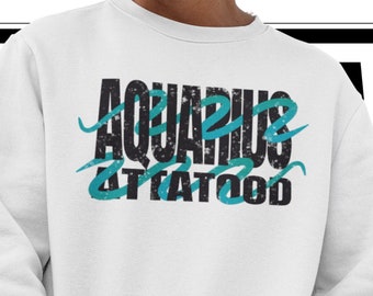 Aquarius sweatshirt, Aquarius zodiac sign, Birthday horoscope, Astrology gifts, Water sign, mens zodiac sign, Horoscope symbol, Aquarius top