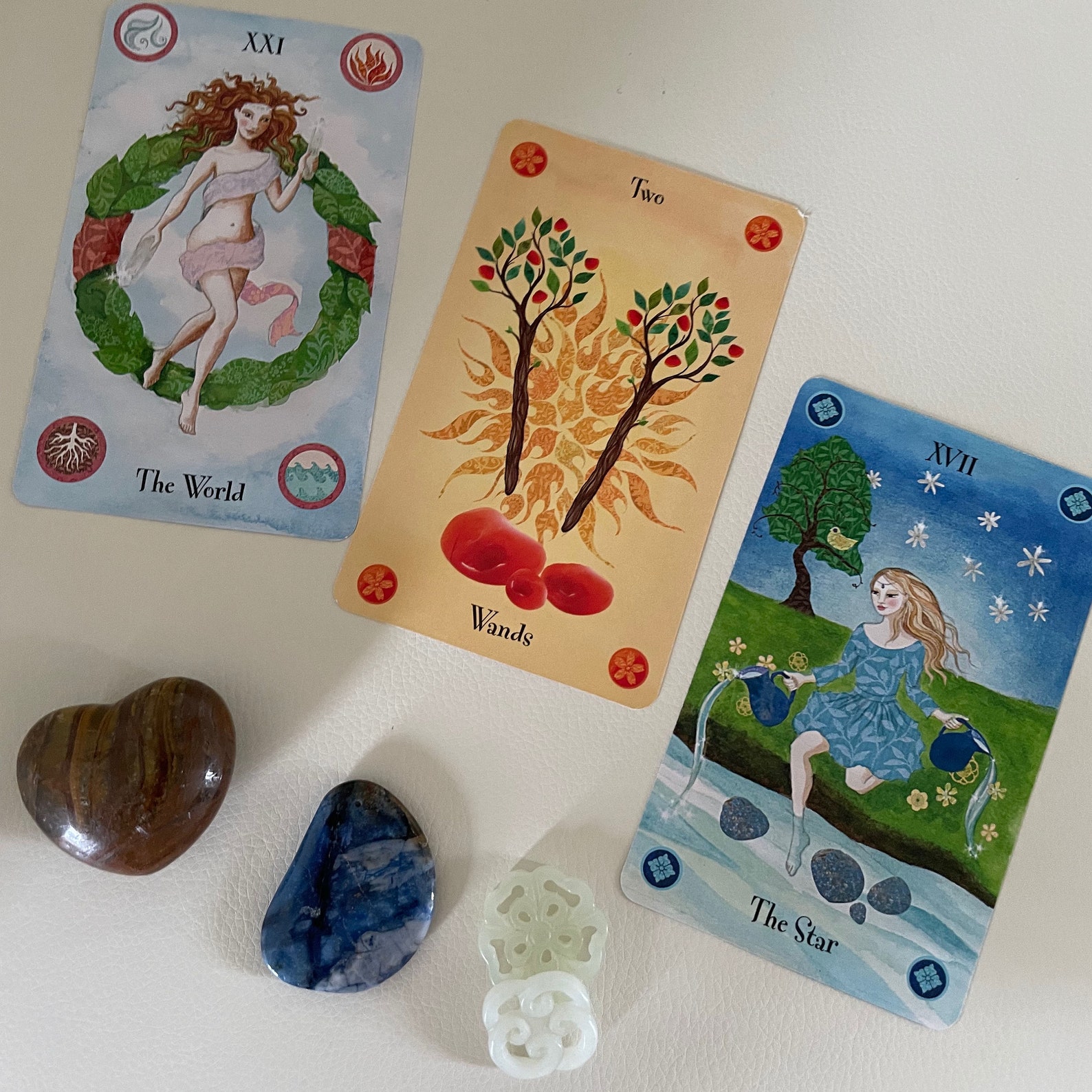 Tarot Card Reading and Healing Crystal Etsy