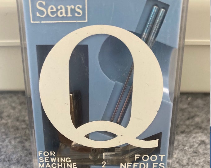 Vintage Sears/kenmore Qfoot and Needles low Shank Etsy
