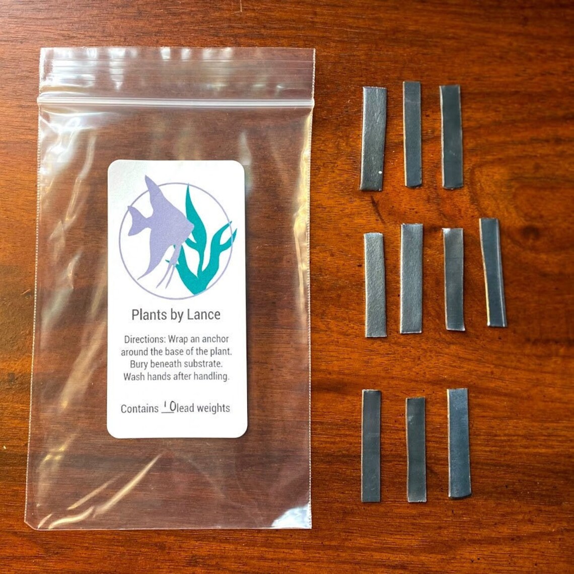 Live Aquarium Plants Lead Weights Sinkers Anchors Etsy