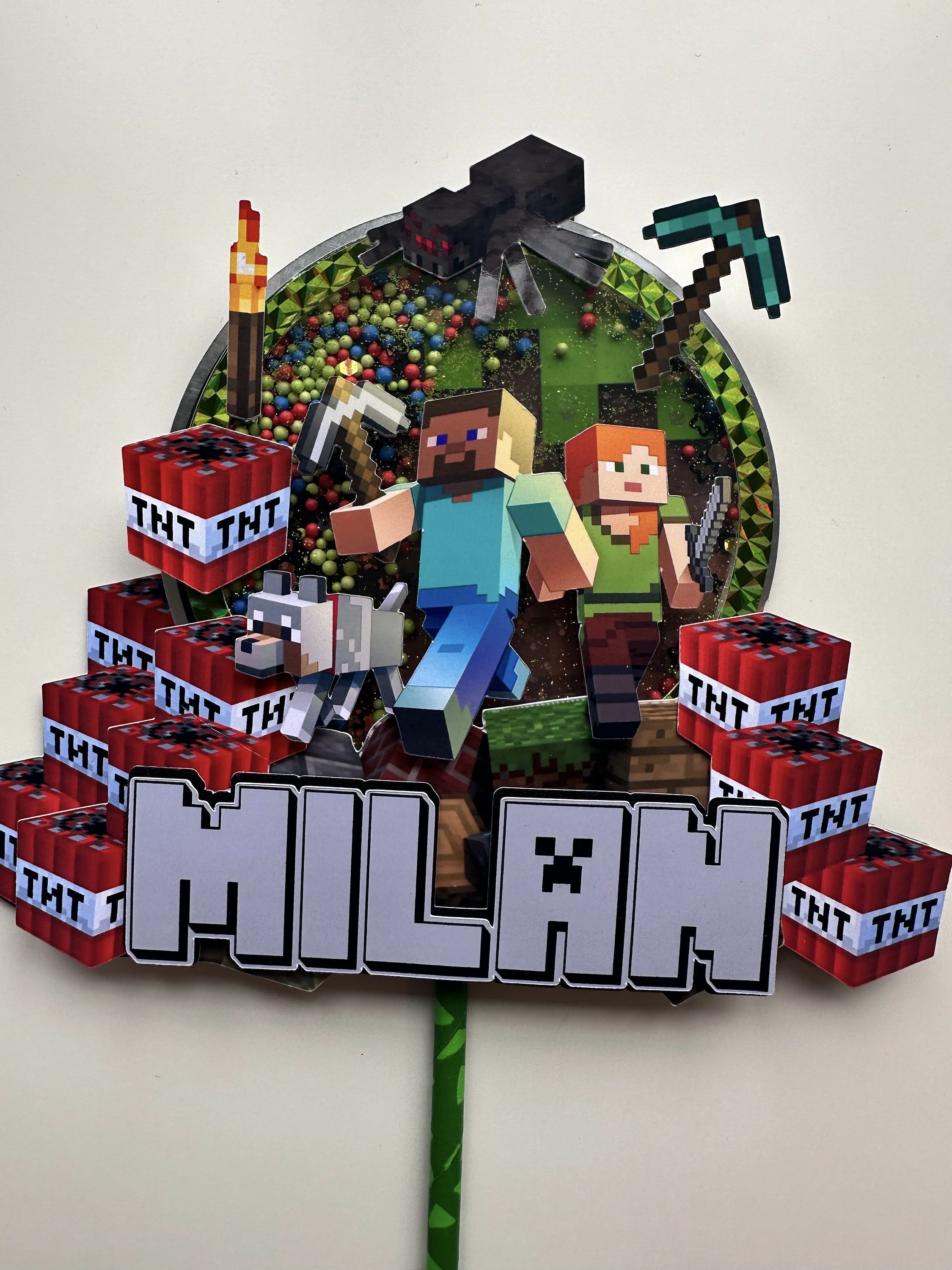 Minecraft Inspired Cake Toppers Page Three Minecraft Inspired Cake Toppers Page Three