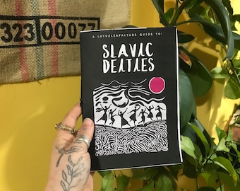 Slavic Gods and Deities Zine, Slavic Mountain Folklore, Polish, Ukrainian, Romanian Folklore Guidebook, Traditions, Pagan Gods and Goddess