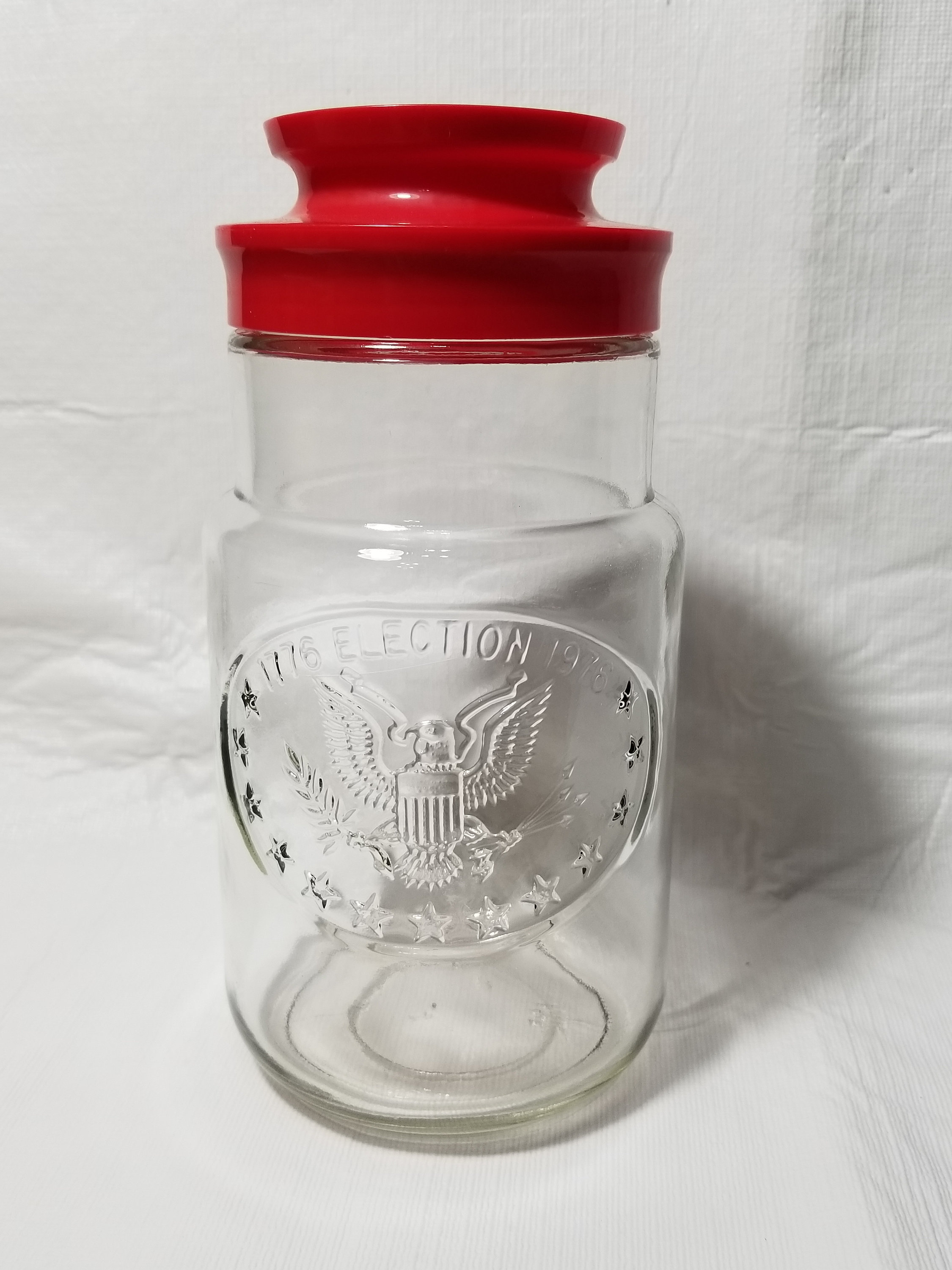 Kitchen Storage 8 Maxwell House Coffee Jar with Lid Glass Coffee Jar