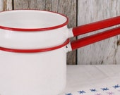 Collection Enamel Stove Top Pots Saucepans