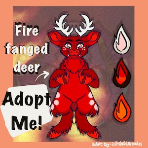 Fire Fanged Deer Adopt