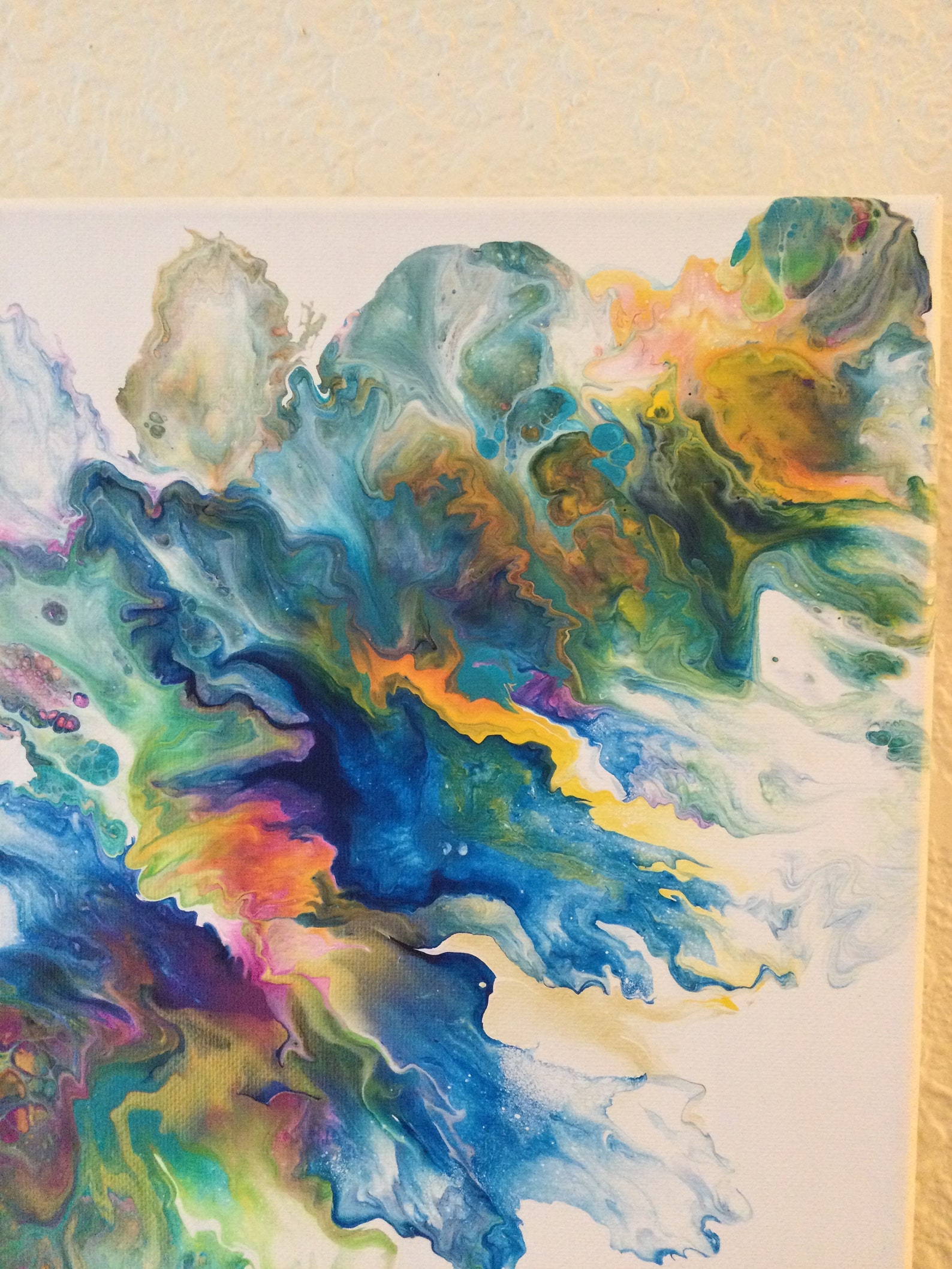 Dutch pour acrylic painting Etsy