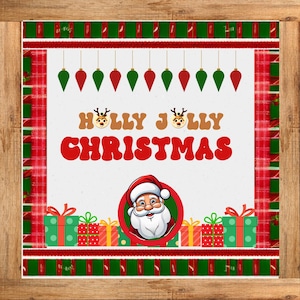 Christmas Bulletin Board Kit | Classroom Decor | Retro | Christmas classroom decor | christmas bulletin board | bulletin borad kit|christmas