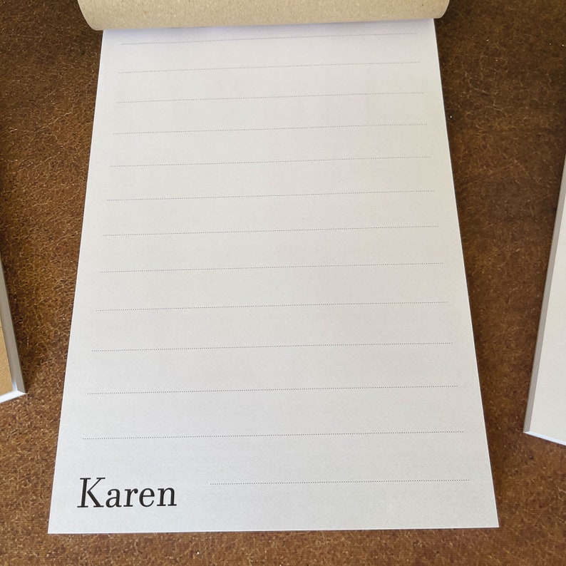 Notebook A6 / A5 / A4 / Personalised Notepad / Journal With Etsy UK