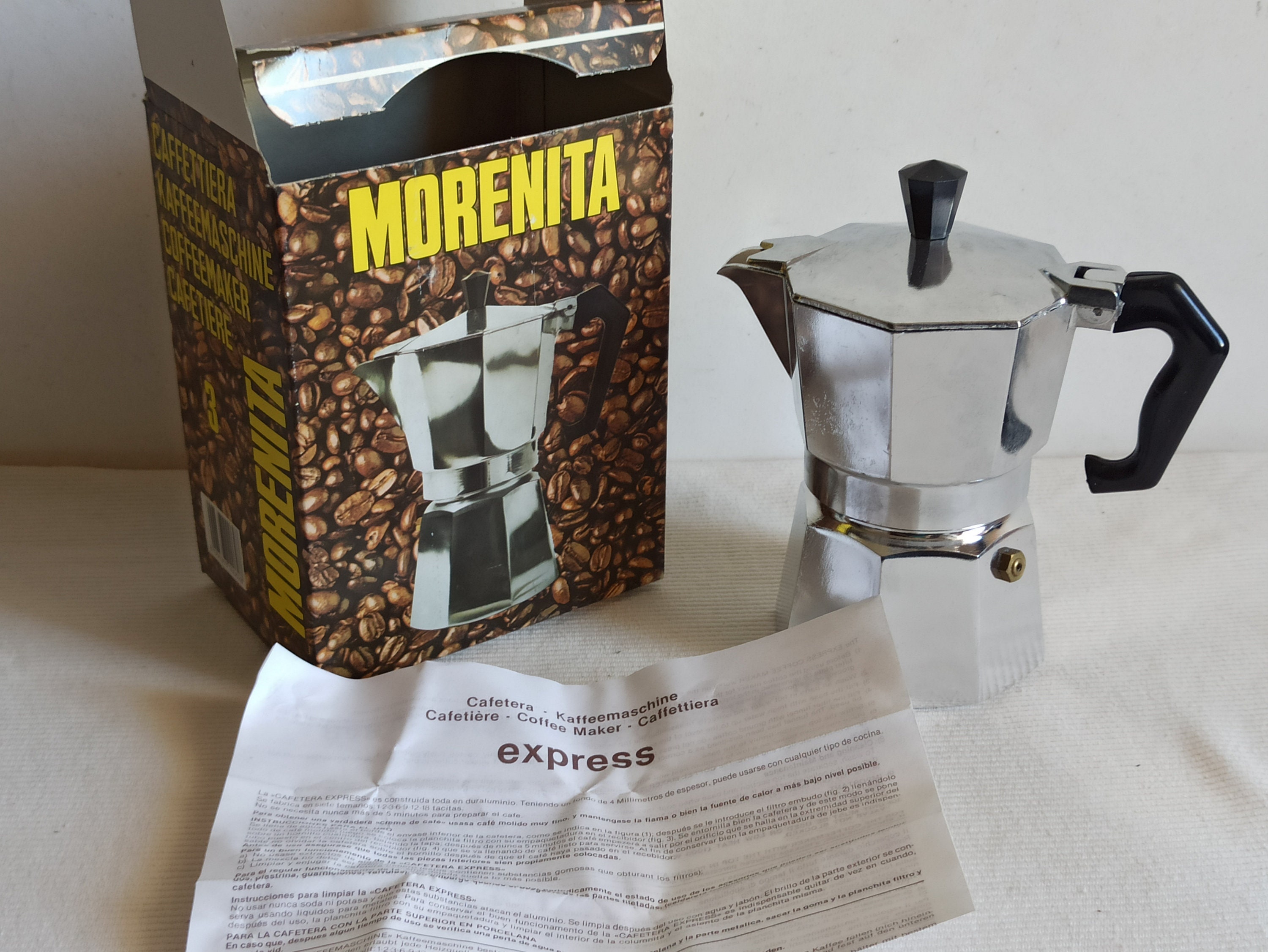 CAFETIERE ITALIENNE Café Expresso Moka Coffee Kaffee percolateur 2