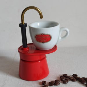 OMG, Officine Meccaniche Gozzano stovetop moka pot per Bialetti,  made in Italy