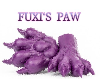 Fantasy Dildo, Paw Grinder Dildo, Silicone Sex Toy with Paw Pads, Unique Sex Toy, Custom Sextoy, Giant Dildo, Anal Butt Plug, Claws, Mature