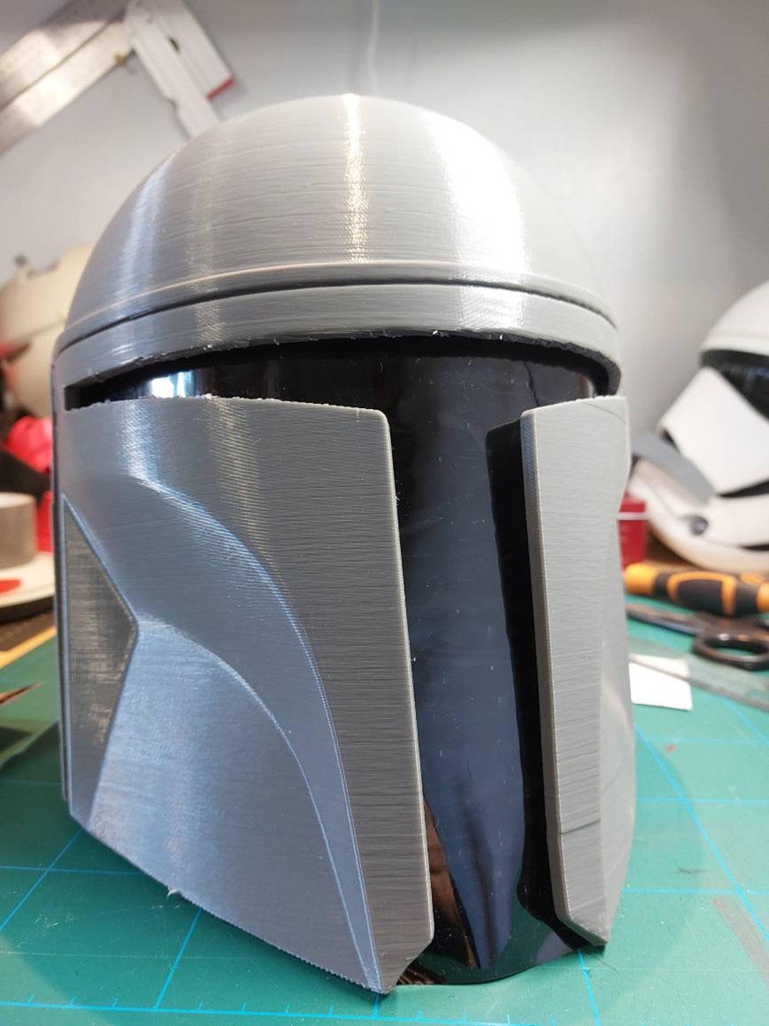 Mandalorian Helmet Visor Tinted Plastic Tvsor Replacement Visor Lense