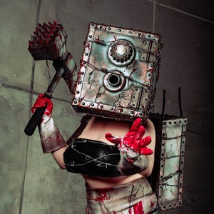 Guardian Fem version cosplay costume|Horror game cosplay | Fine Quality