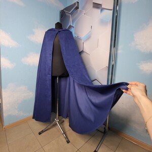 Fantasy Umhang mit Kapuze, Elfen, Mittelalter Umhang