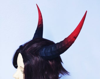 Demon | Succubus | Cosplay Horns FINISHED&PAINTED | Custom colors