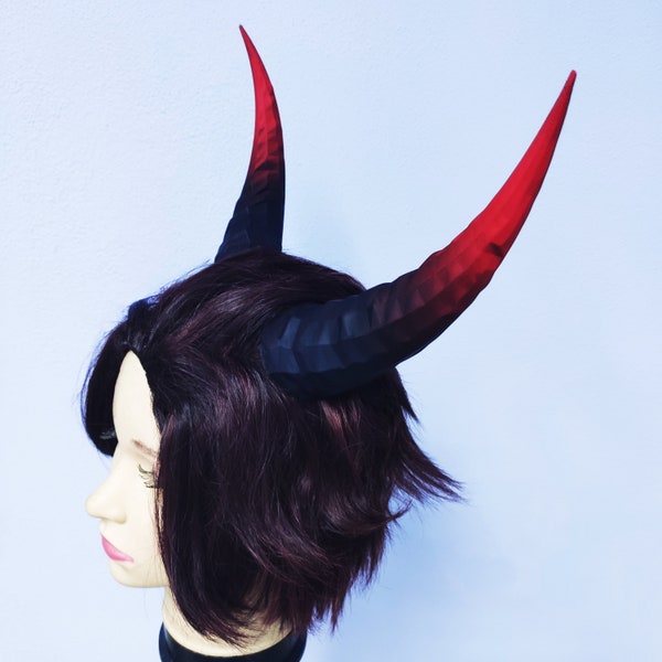 Demon | Succubus | Cosplay Horns FINISHED&PAINTED | Custom colors