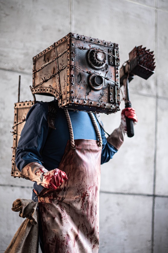 Guardian cosplay costume|Horror game cosplay | Fine Quality