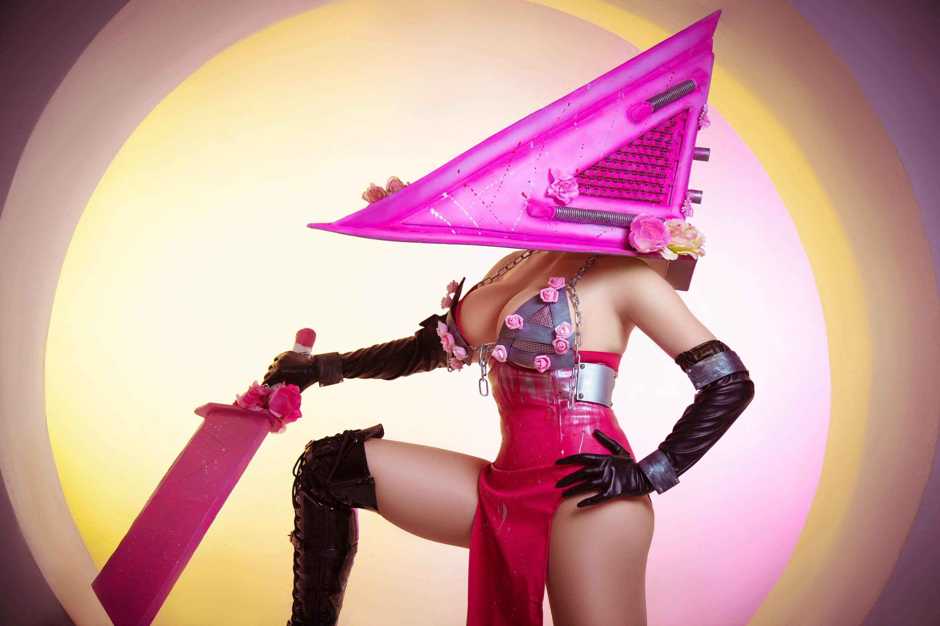 Pyramid Head Female Costume Pinky Version Silent Hill Cosplay Fine Quality  - Etsy