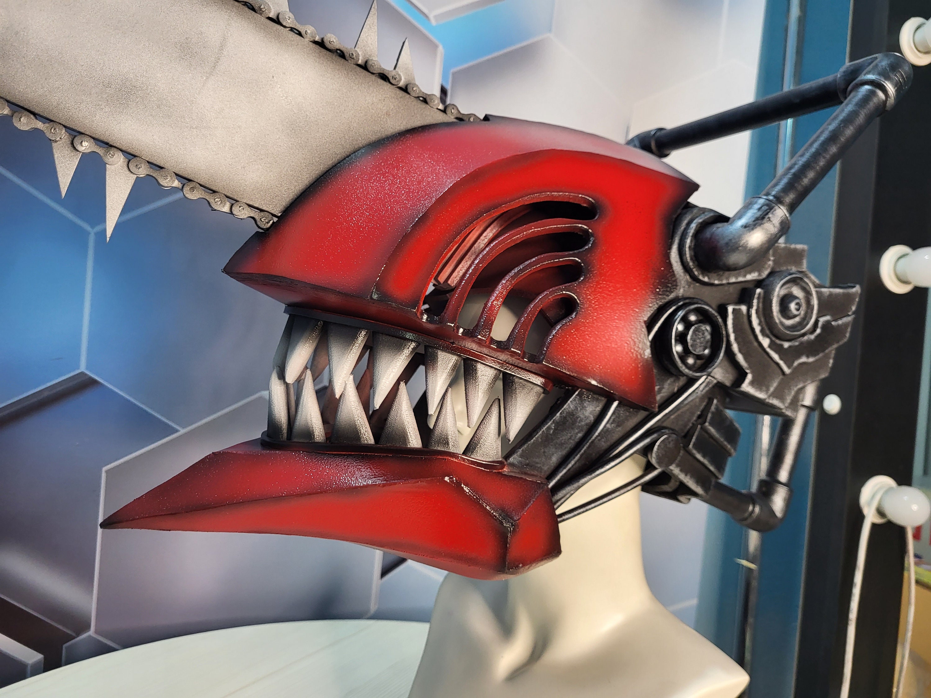 Chainsaw Man Denji Mask Cosplay Helmet - Aesthetic Shop