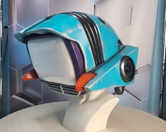 Cosplay prop TV Robot helmet / Anime Cosplay | FINISHED&PAINTED