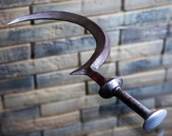 Faucille Cosplay Prop | Filles Dimitrescu | Resident Evil | FINI ET PEINT | Variations de couleur