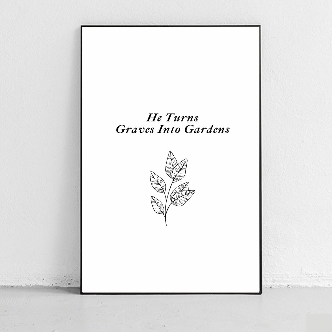 Graves Into Gardens Digital Print Etsy