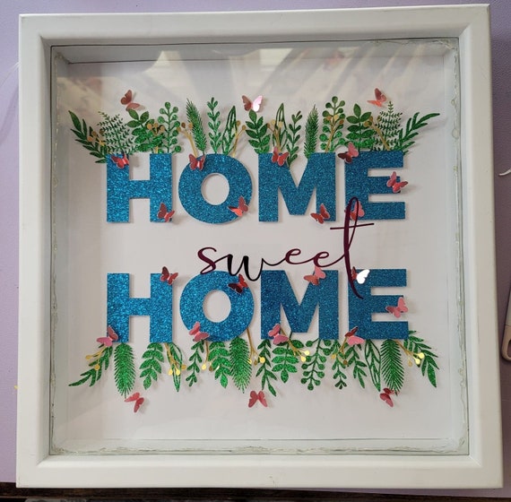 Home sweet Home Shadow Box