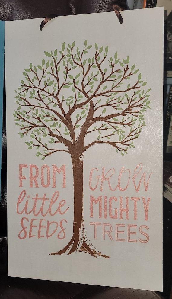 Seeds/Trees Sign