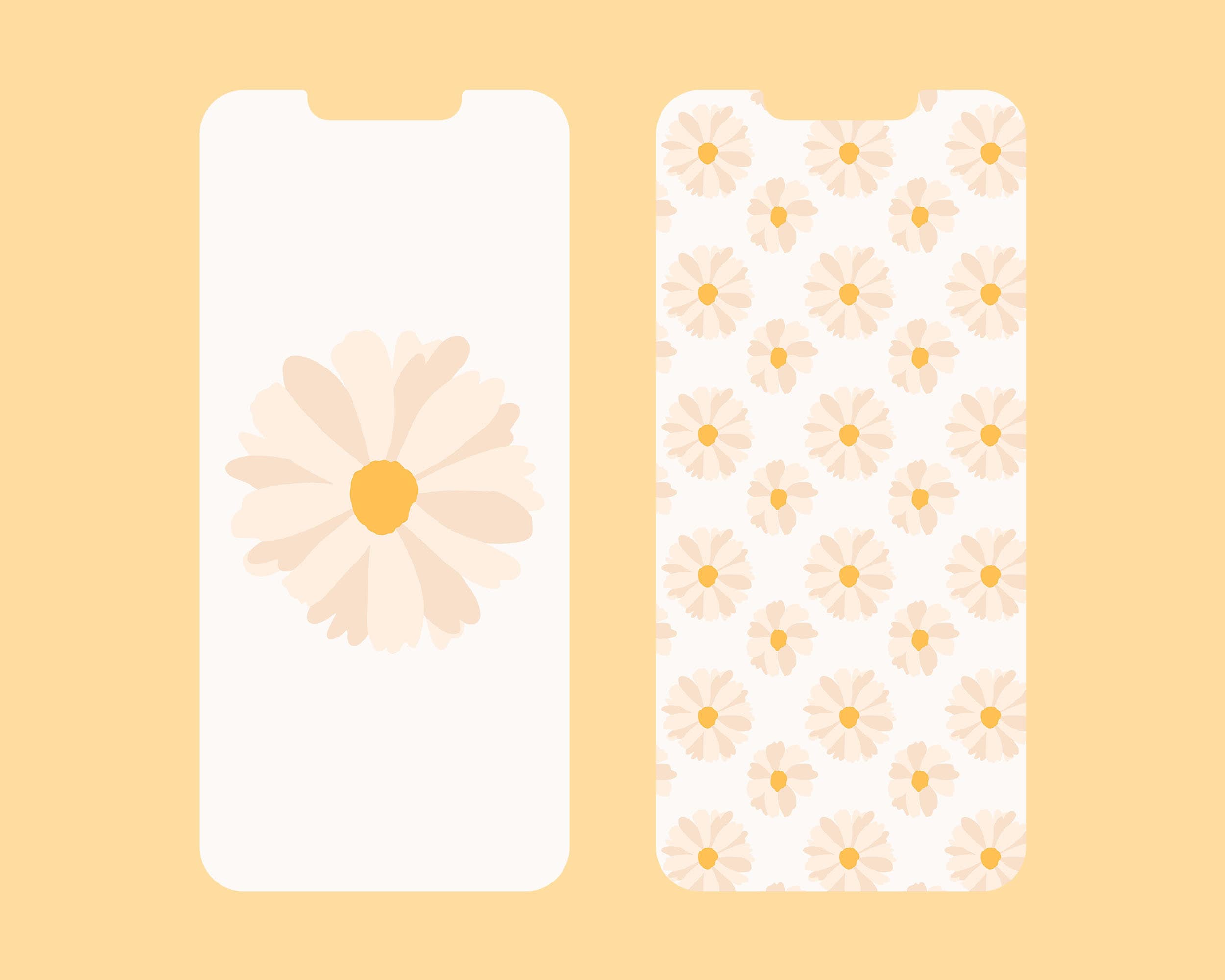 iPhone・スマホケース Society6 Daisy Golden on Pink by Micklyn Society6 Daisy Golden on Pink by Micklyn (Society6/iPhone