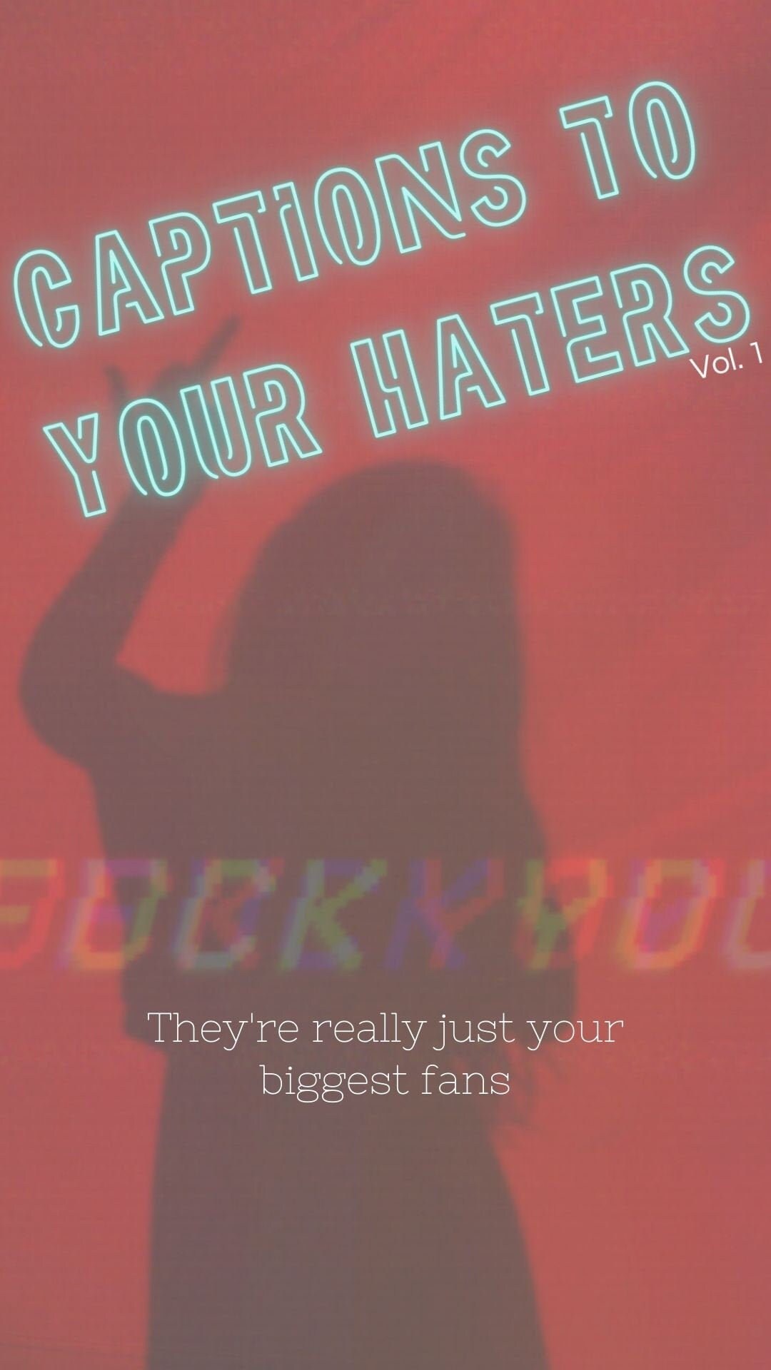 Vol 1 25 Instagram Captions to Your Haters Etsy